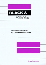 ブラック＆ホワイト（リン・フリーマン・オルソン）（ピアノ）【Black & White】