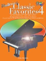 マスタリング・クラシック・フェイバリット・4（ピアノ）【Mastering Classic Favorites 4】