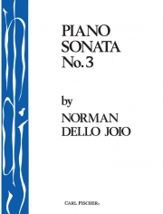 ピアノ・ソナタ・No.3（ノーマン・デロ･ジョイオ）（ピアノ）【Piano Sonata No. 3】