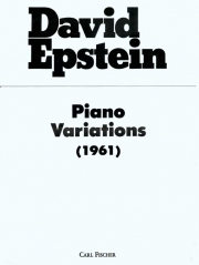 ピアノ変奏曲（デビッド・エプスタイン）（ピアノ）【Piano Variations】