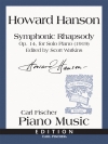 シンフォニック・ラプソディ（ハワード・ハンソン）（ピアノ）【Symphonic Rhapsody】
