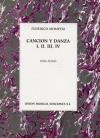 歌と踊り・第1-4番（フェデリコ・モンポウ）（ピアノ）【Cancion Y Danza 1, 2, 3, 4】