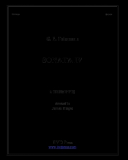 ソナタ （テレマン）（トランペット二重奏)【Sonata】