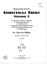 クリスマス・トリオ・Vol.2 (トランペット三重奏)【Christmas Trios Vol.2】
