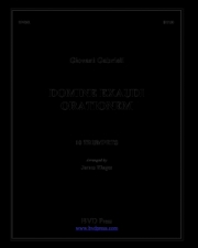 Domine exaudi orationem (ジョヴァンニ・ガブリエーリ)  (トランペット十重奏)