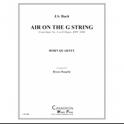G線上のアリア (バッハ) (ホルン四重奏)【Air on the G String】