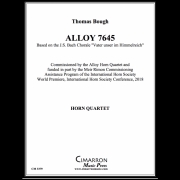 アロイ・7645 (トーマス・バウ) (ホルン四重奏)【Alloy 7645】