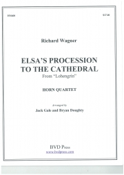 エルザの大聖堂への行列 (リヒャルト・ワーグナー) (ホルン四重奏)【Elsa's Procession to the Cathedral】