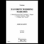 ウェディング・マーチ集 (ホルン四重奏)【Favorite Wedding Marches】
