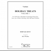 ホリデー・トリート・Vol.1 (ホルン四重奏)【Holiday Treats, Volume 1】