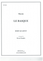 ル・バスク（マラン・マレ） (ホルン四重奏)【Le Basque】
