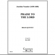 神を称えよ   (ホルン四重奏)【Praise to the Lord (Variations on an Old German Hymn)】