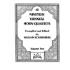 19のウィーンのホルン四重奏曲・Vol.2  (ホルン四重奏)【Nineteen Viennese Horn Quartets volume II】