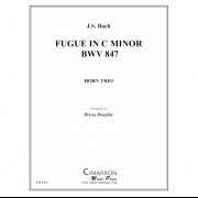 フーガ・ハ短調・BMV847（バッハ）  (ホルン三重奏)【Fugue in C Minor, BWV 847】