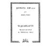 ソナタ・13番（ドメニコ・スカルラッティ）  (ホルン三重奏)【Sonata XIII】