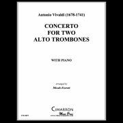 2本のアルト・トロンボーンのための協奏曲（アントニオ・ヴィヴァルディ） (トロンボーン二重奏+ピアノ)【Concerto for Two Alto Trombones】