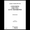 2本のアルト・トロンボーンのための協奏曲（アントニオ・ヴィヴァルディ） (トロンボーン二重奏+ピアノ)【Concerto for Two Alto Trombones】