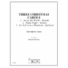 3つのクリスマス・キャロル (トロンボーン三重奏)【Three Christmas Carols】