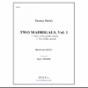 2つのマドリガル・Vol.1（トマス・モーリー） (トロンボーン四重奏)【2 Madrigals, Vol. 1】