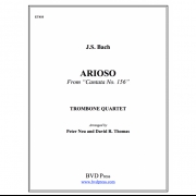 アリオーソ（バッハ） (トロンボーン四重奏)【Arioso】