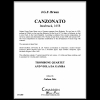 カンツォーナ (J.G.F ブラウン) (トロンボーン四重奏)【Canzonato】