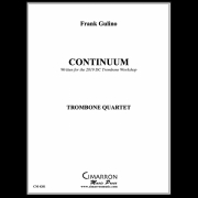 コンティニュアム（フランク・グリノ） (トロンボーン四重奏)【Continuum】