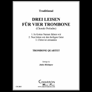 Drei Leisen für vier Posaunen (トロンボーン四重奏)