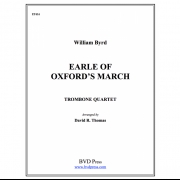 オックスフォード伯爵の行進曲（ウィリアム・バード） (トロンボーン四重奏)【Earl of Oxford's March】