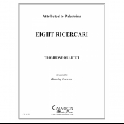 8つのリチェルカーレ（トーマス・ウィリアムズ） (トロンボーン四重奏)【Eight Ricercari】