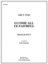 神のみ子は今宵しも (トロンボーン四重奏)【O Come, All Ye Faithful】