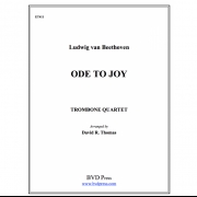 よろこびの歌（ベートーヴェン） (トロンボーン四重奏)【Ode to Joy】