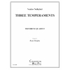 3つのテンペラメント（ヴァーツラフ・ネリベル） (トロンボーン四重奏)【Three Temperaments】