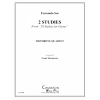 2つのスタディ (フェルナンド・ソル) (トロンボーン四重奏)【Two Studies】