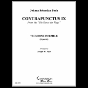 フーガの技法第９番（バッハ）   (トロンボーン六重奏)【Contrapunctus IX】