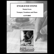 刻まれた石（ニコラ・フェッロ）（金管二重奏+ピアノ）【Engraved Stone】