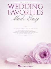 やさしいウェディング曲集（ピアノ）【Wedding Favorites Made Easy】