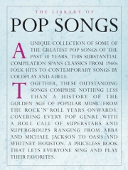 ライブラリー・オブ・ポップ・ソング（ピアノ）【The Library of Pop Songs】