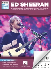 超簡単なエド・シーラン曲集（ピアノ）【Ed Sheeran - Super Easy Songbook】