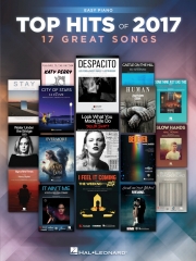 2017年トップ・ヒット曲集（初級編）（ピアノ）【Top Hits of 2017】