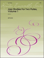 ２本のフルートのためのジャズ・スタディ・Vol.1（ジェフ・ジャービス）（フルート）【Jazz Studies For Two Flutes Volume 1】