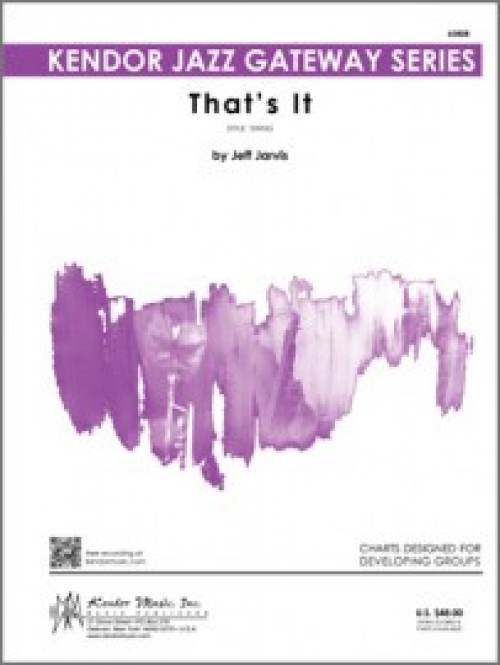 ザッツ・イット（ジェフ・ジャービス）（スコアのみ）【That's It】