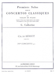 クラシック協奏曲・No.7・Op.73（シャルル＝ド・ベリオ）（ヴァイオリン+ピアノ）【Concertos Classiques No. 7, Op. 73】