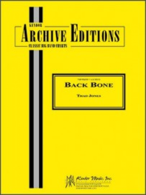 バック・ボーン（サド・メル・ジャズ・オーケストラ）（スコアのみ）【Back Bone】