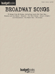 ブロードウェー・ソング集（ピアノ）【Broadway Songs Budget Books】