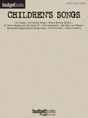キッズ・ソング集（ピアノ）【Children'S Songs Budget Books】