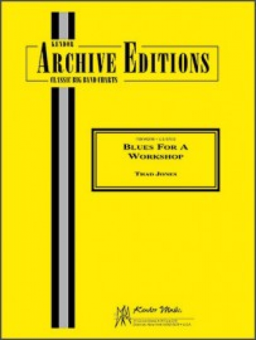 ブルース・フォー・ア・ワークショップ（サド・メル・ジャズ・オーケストラ）（スコアのみ）【Blues For A Workshop】