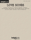 ラブ・ソング集（ピアノ）【Love Songs Budget Books】