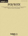 ポップ・ロック集（ピアノ）【Pop/Rock Budget Books】