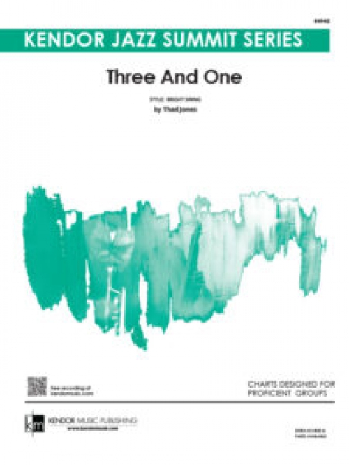 スリー・アンド・ワン（サド・メル・ジャズ・オーケストラ）（スコアのみ）【Three And One】