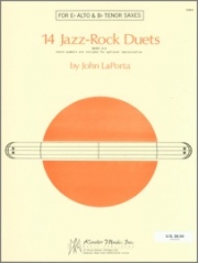 ジャズ・ロック・デュエット・14曲集 (サックスニ重奏)【14 Jazz-Rock Duets】